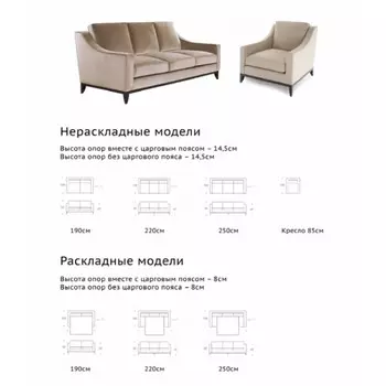 Прямой диван франциско m зеленого цвета