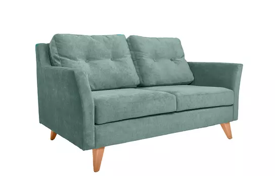 Прямой диван-кровать Rafael m зеленого цвета