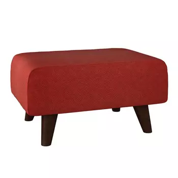 Пуф эрика красного цвета