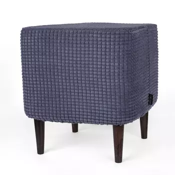 Пуф азимут Civic Indigo на деревянных ножках цвета венге
