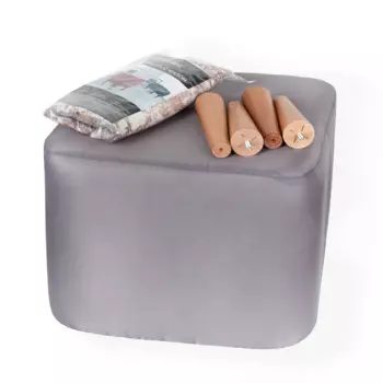 Пуф азимут Verdi на ножках из дерева