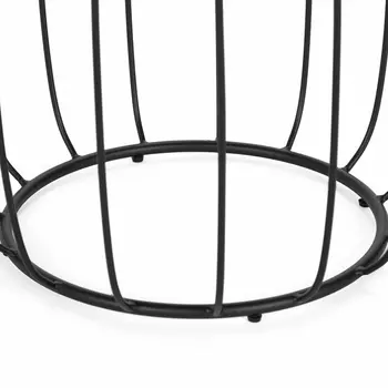 Пуф Barrel из ткани и стали