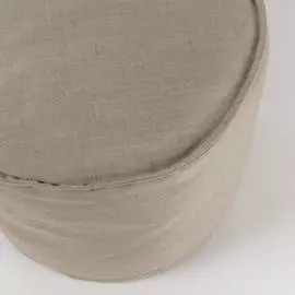 Пуф Beige Maelina бежевого цвета