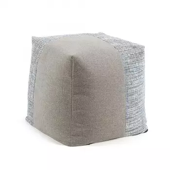 Пуф Boost серо-голубого цвета