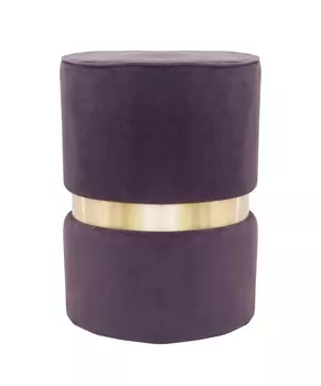 Пуф Brassy Violet фиолетового цвета