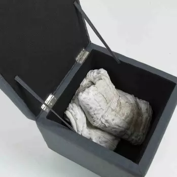 Пуф Brigit темно-серого цвета