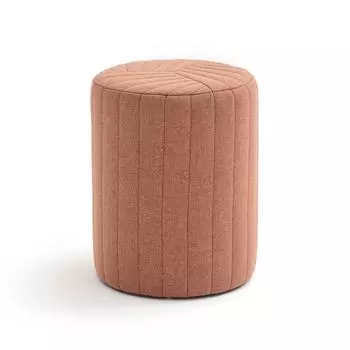 Пуф цилиндрический Jimi с видимыми швами