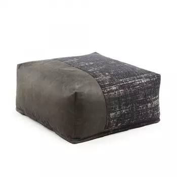 Пуф Cuzco в комбинированной ткани