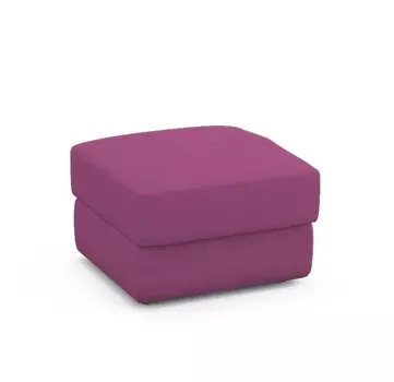 Пуф Elke пурпурного цвета
