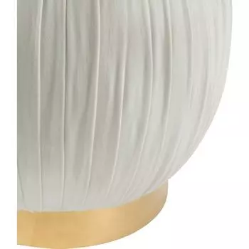 Пуф Flow молочный