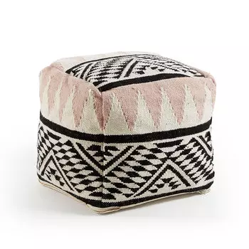 Пуф Gottfred разноцветный хлопок