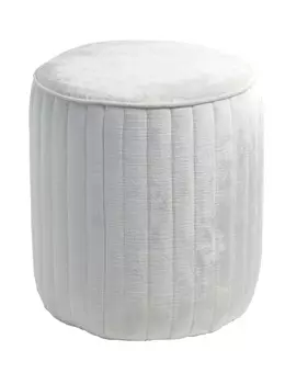 Пуф Haceby белого цвета