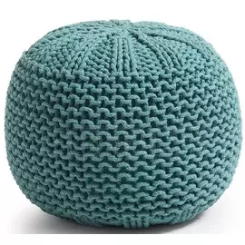 Пуф Julia Grup Shore бирюзовый