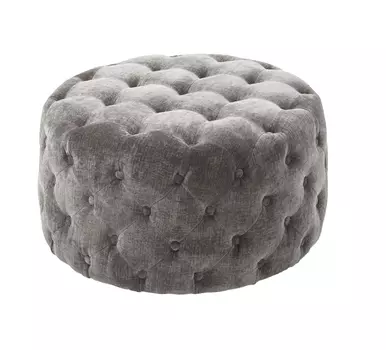 Пуф Lindau серого цвета