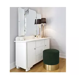 Пуф Madone на латунном основании