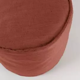 Пуф Maroon Maelina бордового цвета