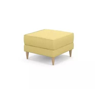 Пуф Otto желтого цвета