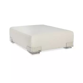 Пуф Plastics Duo бежевого цвета