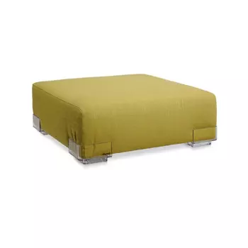 Пуф Plastics Duo зеленого цвета