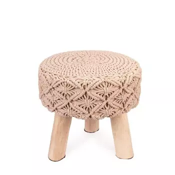 Пуф плетеный хлопок