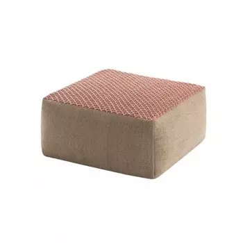 Пуф Raw розового цвета