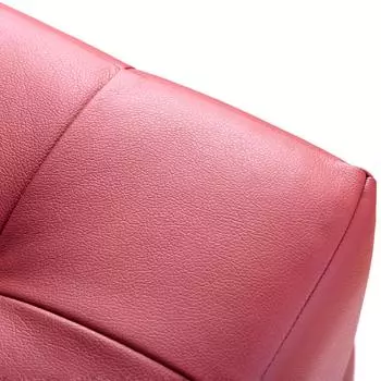 Пуф руби Paris из экокожи розовый