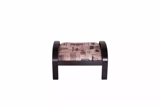 Пуф сайма с черным каркасом