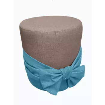 Пуф шебби с бантом