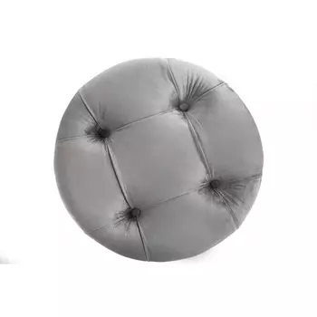 Пуф Silva серого цвета