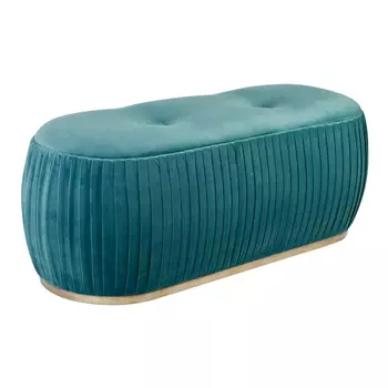 Пуф Souffle бирюзового цвета