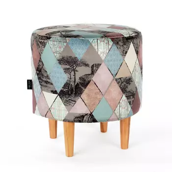 Пуф спутник Incanto на деревянных ножках