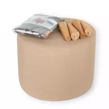 Пуф спутник Motive на деревянных ножках