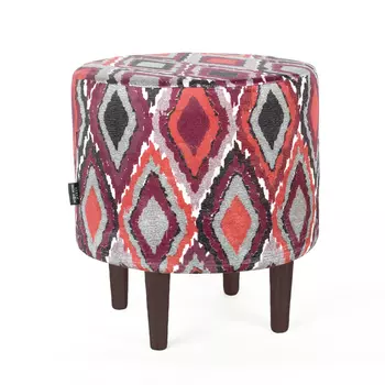 Пуф спутник Roxy с деревянными ножками