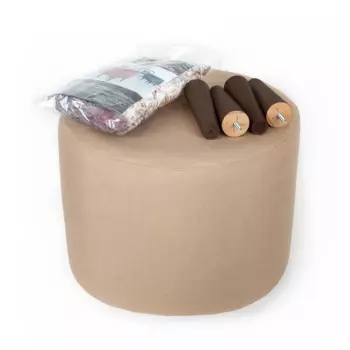 Пуф спутник Verdi на ножках цвета венге