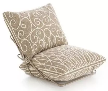 Пуф Valentina бежевый