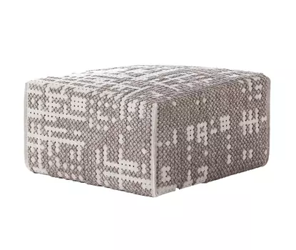 Пуфик Abstract с обивкой из шерсти