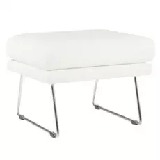 Пуфик для ног Max белый