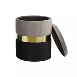 Пуфик New-York Small с металлическим обручем