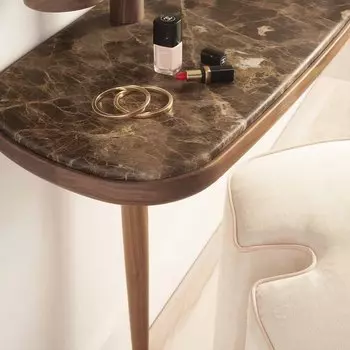 Пуфик Sesame Cream Velvet бежевого цвета цвета