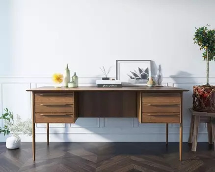 Рабочий стол Bruni с ящиками