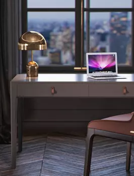 Рабочий стол Case белёный дуб