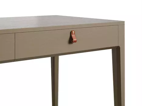 Рабочий стол Case бежево-серого цвета