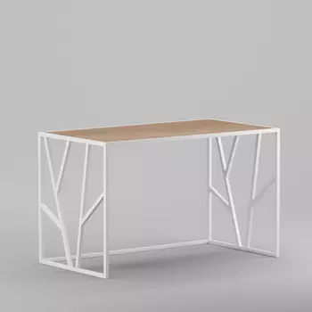 Рабочий стол Oxford White темный дуб