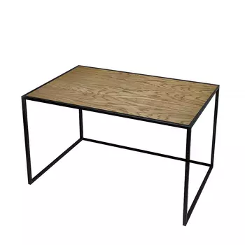 Рабочий стол Romero Lite Black темный дуб