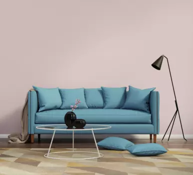 Раскладной диван Marta голубого цвета