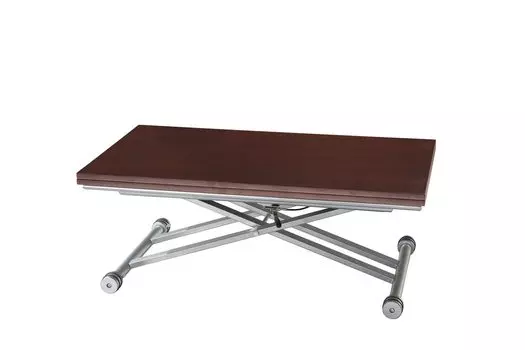 Раскладной журнально-обеденный стол цвета венге