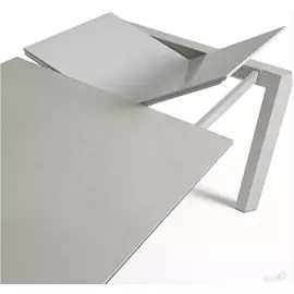 Раздвижной обеденный стол Atta серого цвета