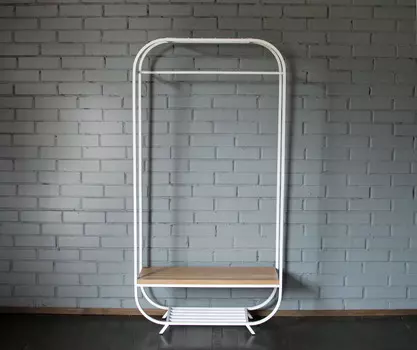 Рейл Thesarai "Oak Shelf White" 01 дуб