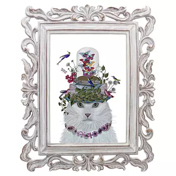 Репродукция дневная прохлада в раме агата