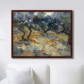 Репродукция картин Olive Trees 1889 г.